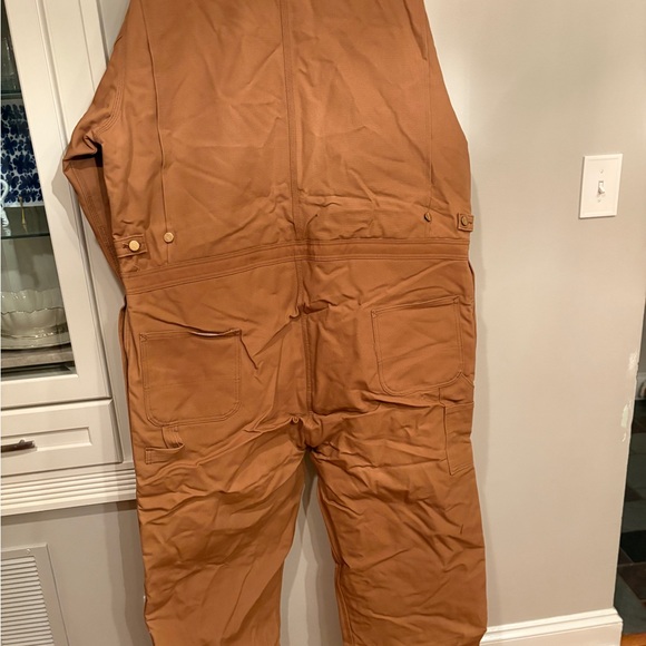 NWT Vintage Carhartt Duck Coverall Quilt Lined Made in USA 52 Tall - Picture 11 of 14